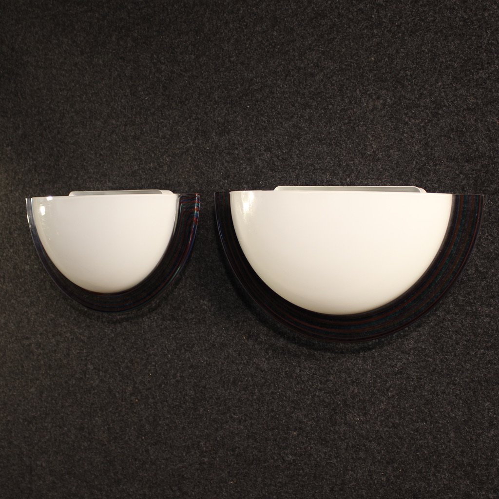 Pair Of Italian Wall Lamps From The 1970s-photo-8
