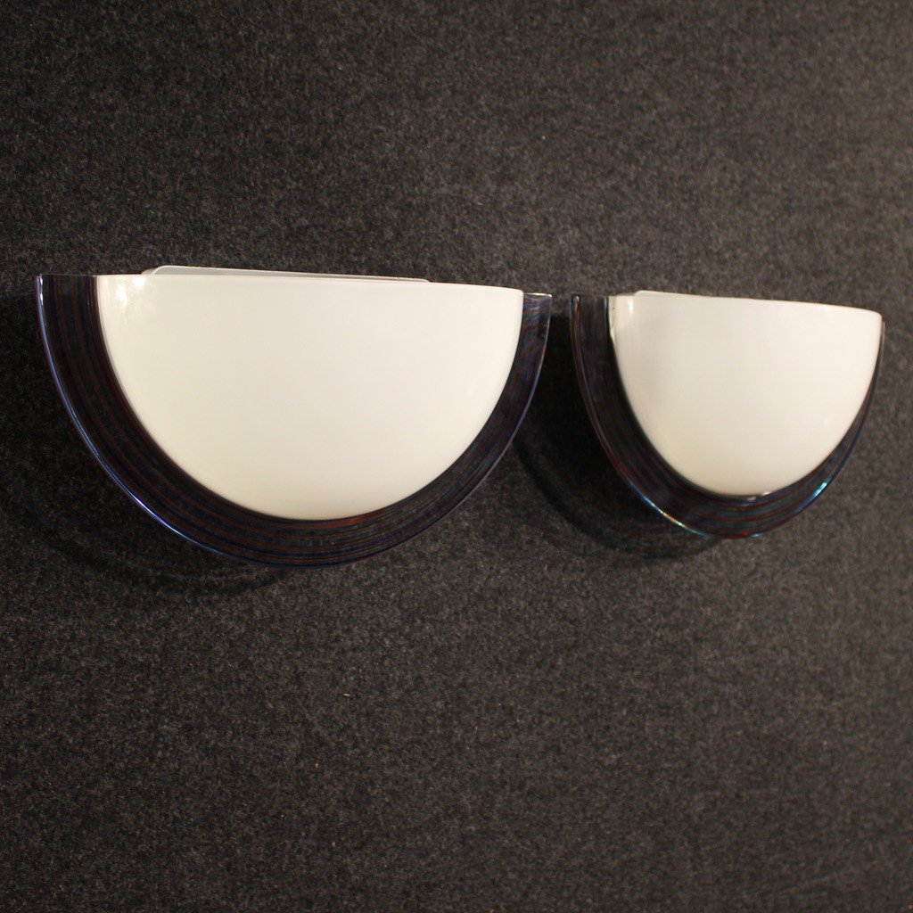 Pair Of Italian Wall Lamps From The 1970s