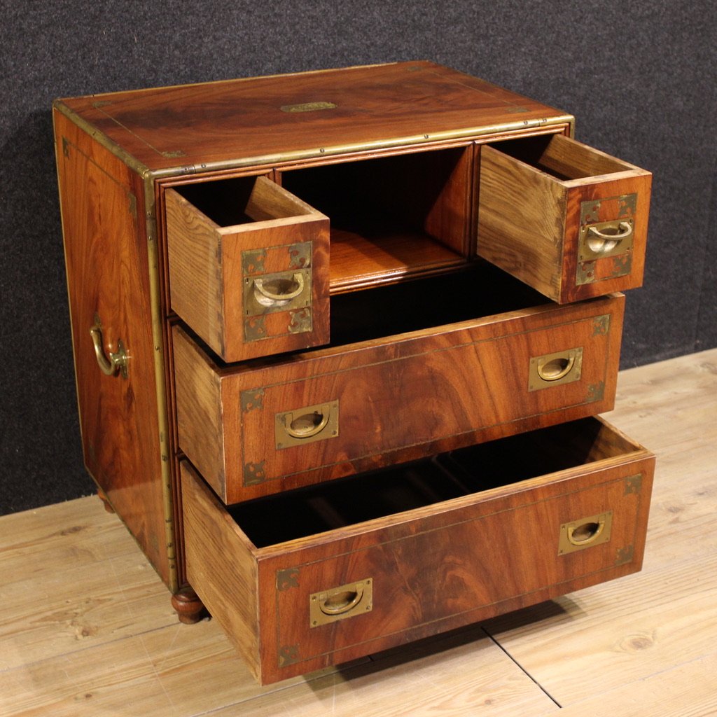 Commode anglaise de marine du 20ème siècle-photo-3