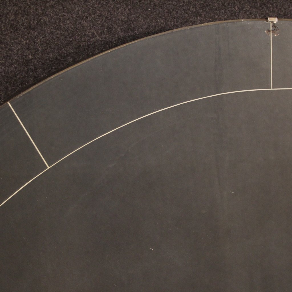 Miroir demi-lune italien du 20ème siècle-photo-2