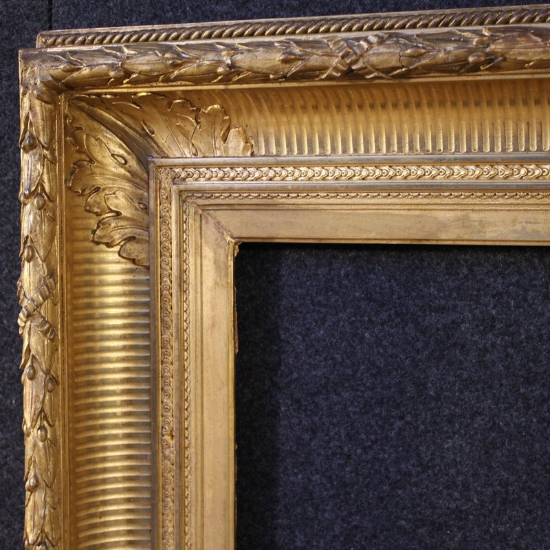 20th Century French Louis XVI Style Gilded Frame-photo-3