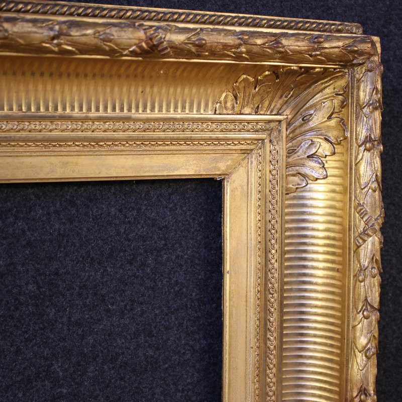 20th Century French Louis XVI Style Gilded Frame-photo-4