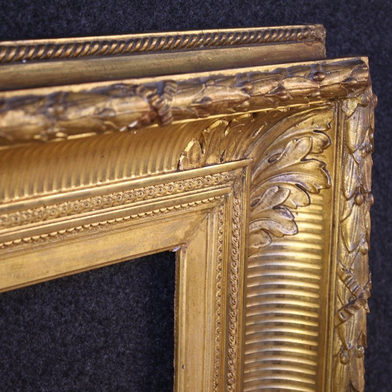 20th Century French Louis XVI Style Gilded Frame-photo-4