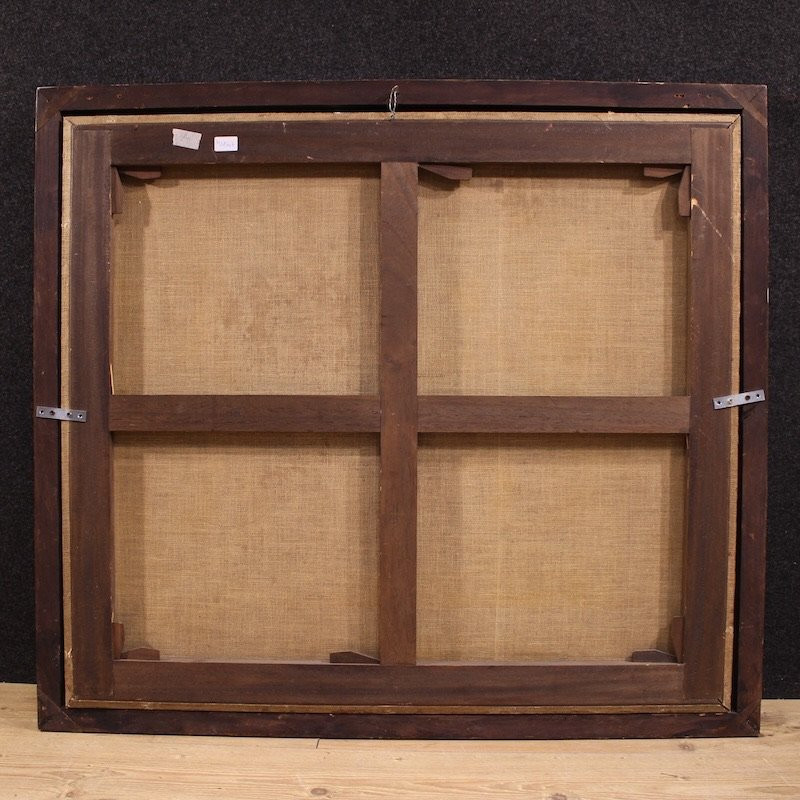 Great 18th Century Italian Painting, Landscape With Pastoral Scene And Figures-photo-4