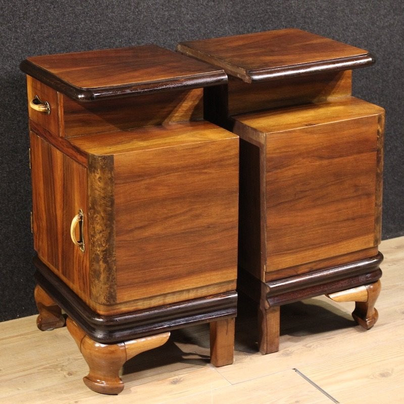 Pair Of 20th-century Italian Bedside Tables-photo-4