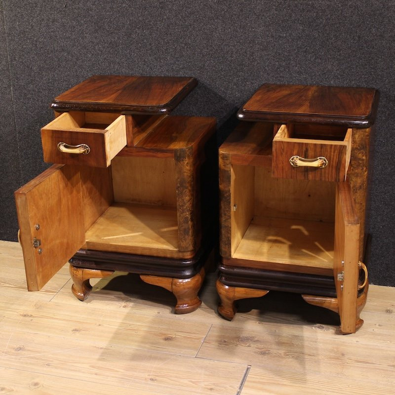 Pair Of 20th-century Italian Bedside Tables-photo-4
