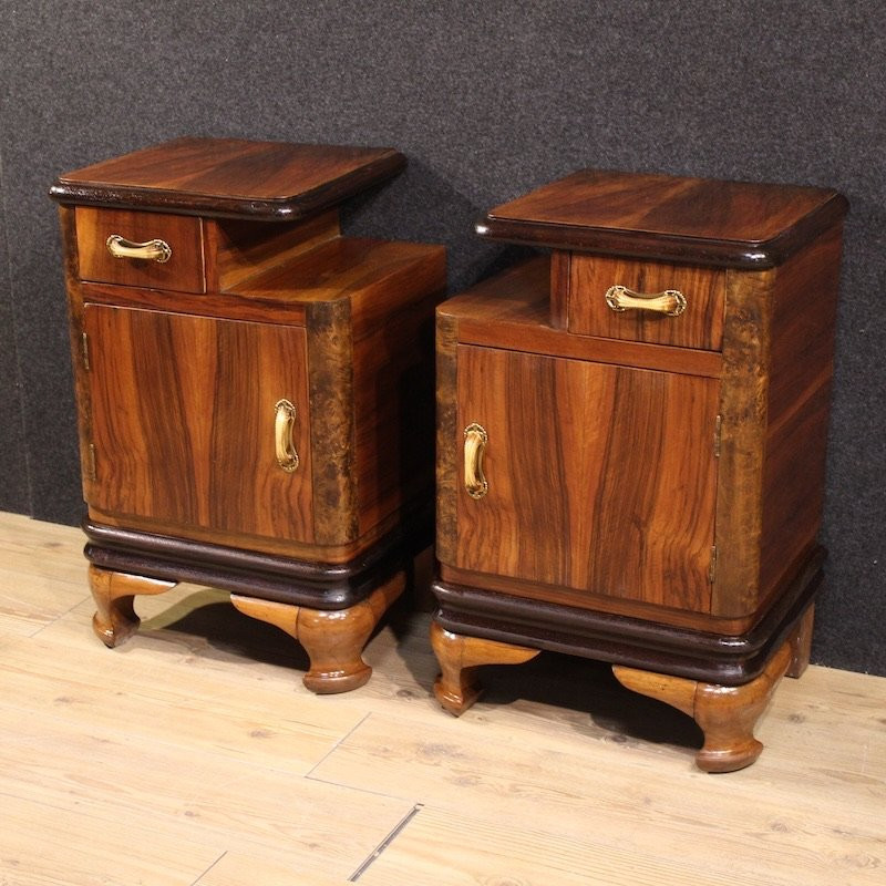 Pair Of 20th-century Italian Bedside Tables-photo-7