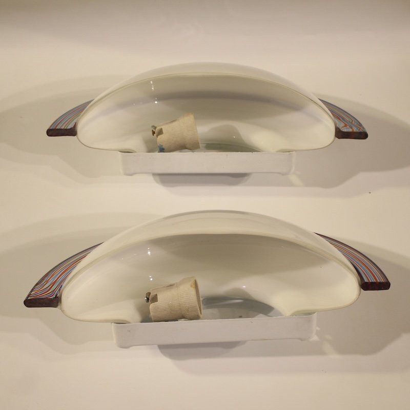 Pair Of 70s Wall Lamps-photo-5