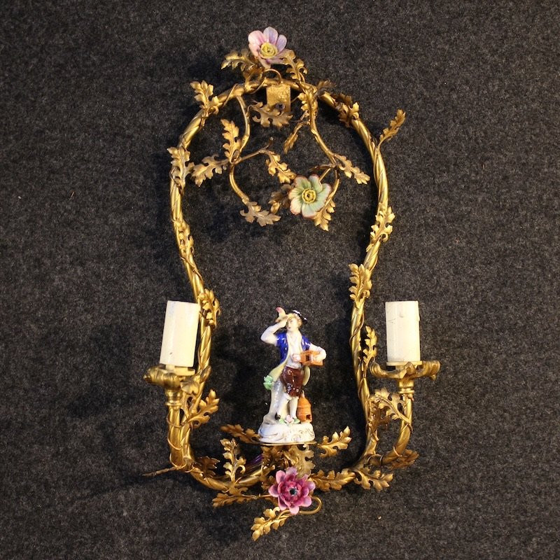 Paire d'appliques allemandes du 20ème siècle-photo-4