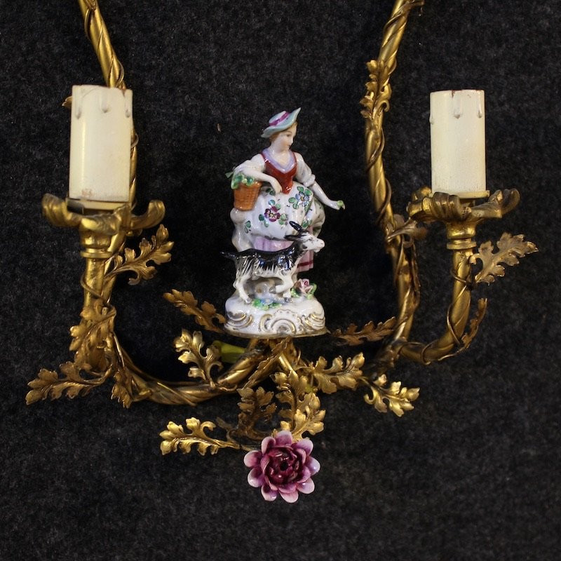 Paire d'appliques allemandes du 20ème siècle-photo-2