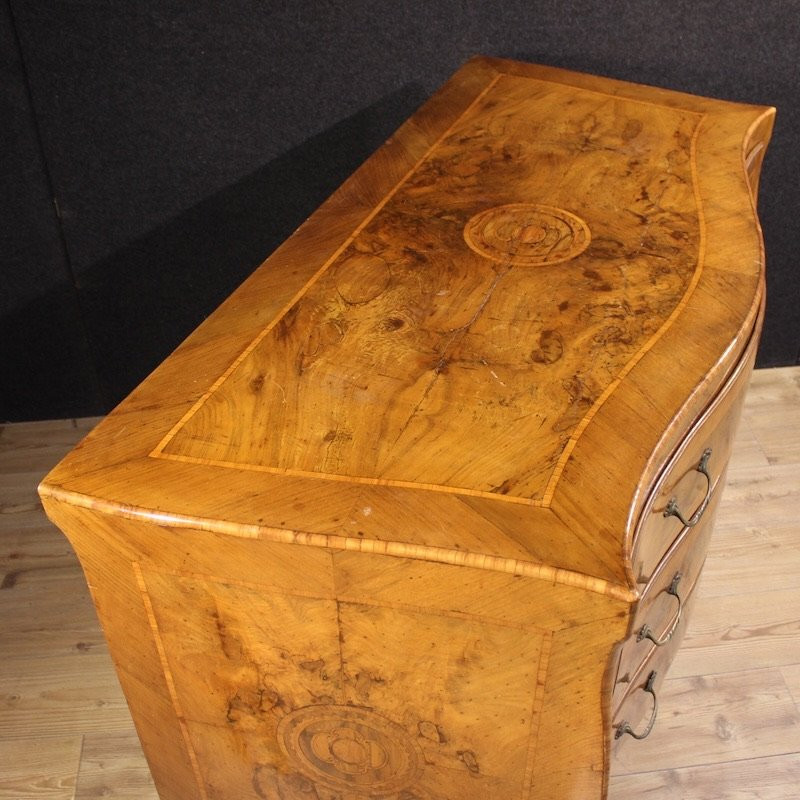 Antique 18th-century Neapolitan Louis XV Chest Of Drawers-photo-2