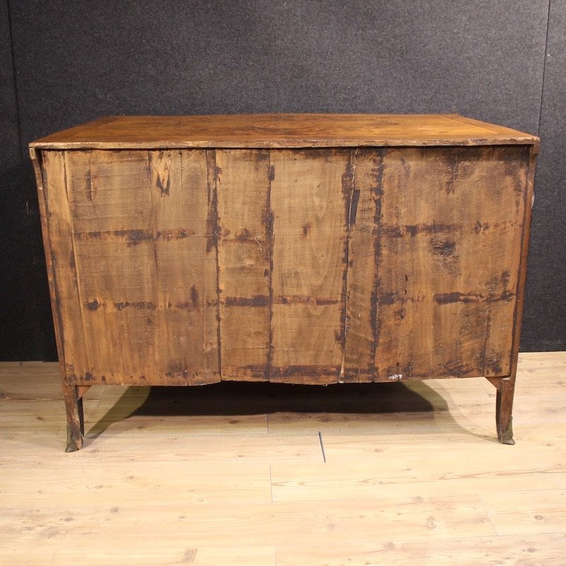 Antique 18th-century Neapolitan Louis XV Chest Of Drawers-photo-5