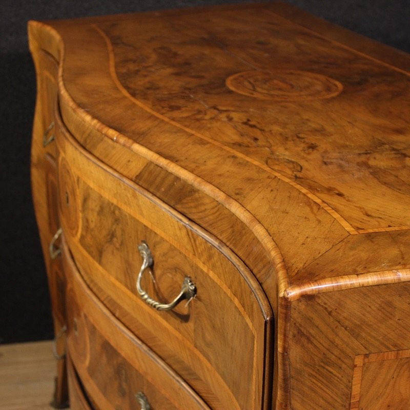 Antique 18th-century Neapolitan Louis XV Chest Of Drawers-photo-7