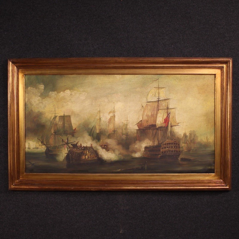 Peinture française marine du 20ème siècle, La Bataille de Trafalgar