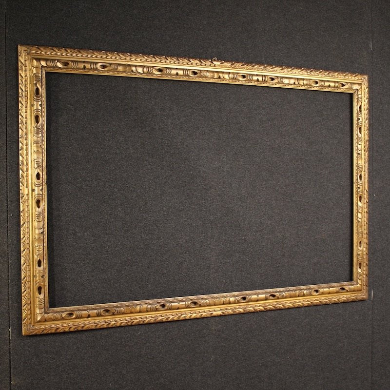 Great 20th Century Italian Gilded Frame-photo-5