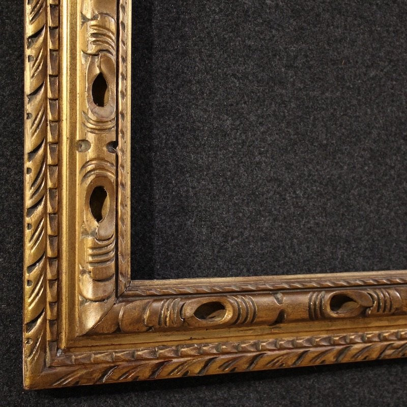 Great 20th Century Italian Gilded Frame-photo-6