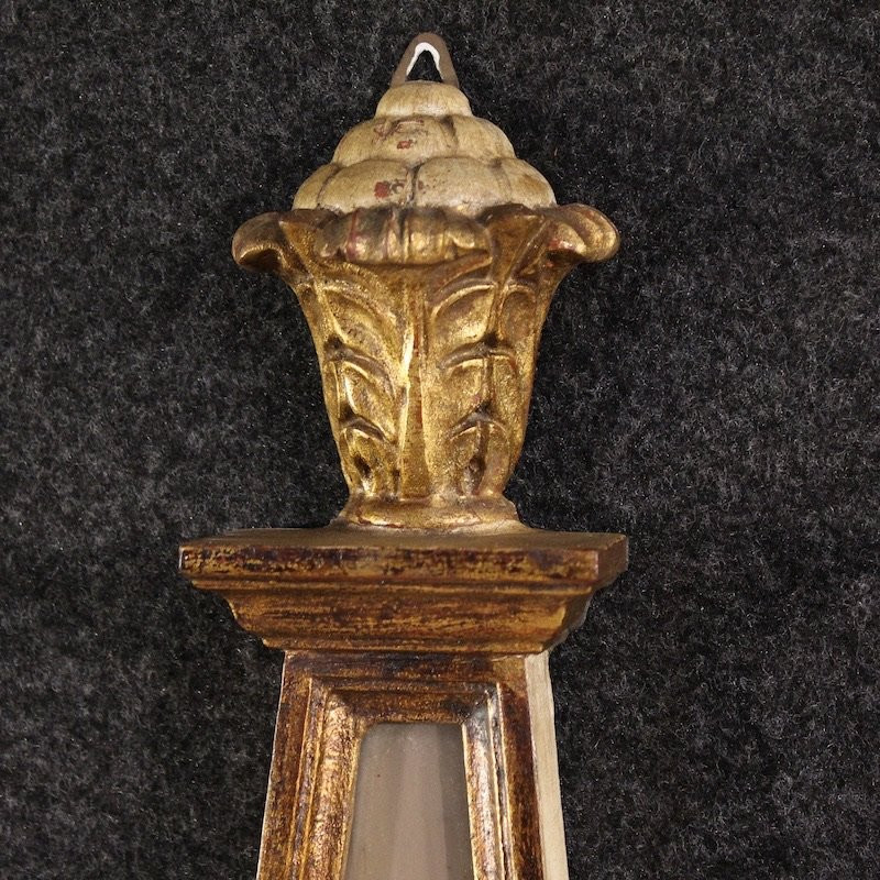 Paire d'appliques italiennes de style Louis XVI du 20ème siècle-photo-3