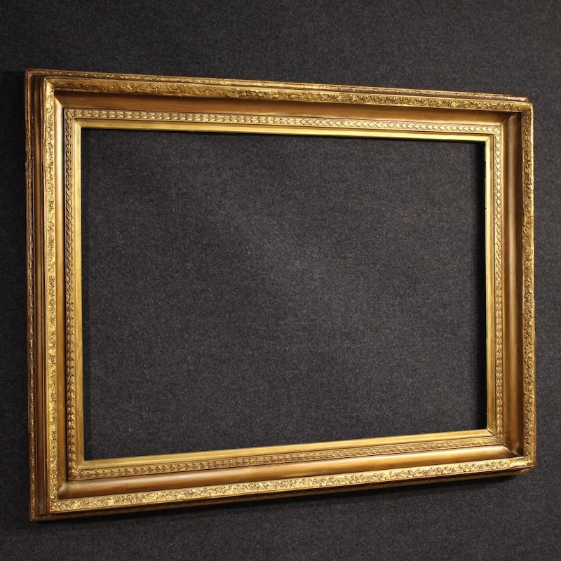20th Century Gilded Spanish Frame-photo-6
