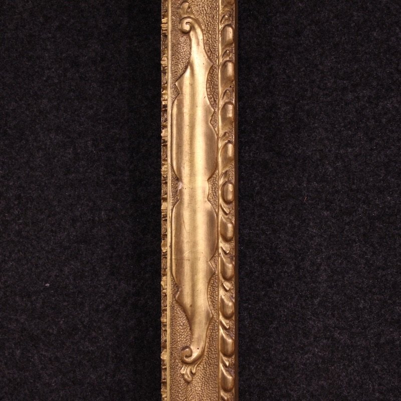 Antique Gilded Italian Frame From The 19th Century-photo-6