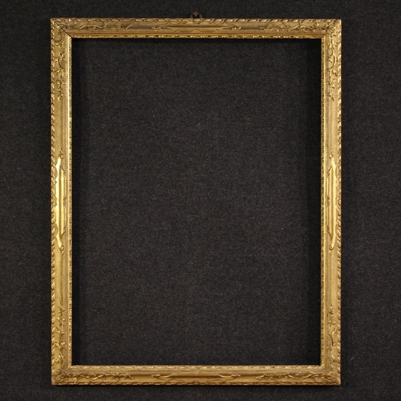 Antique Gilded Italian Frame From The 19th Century