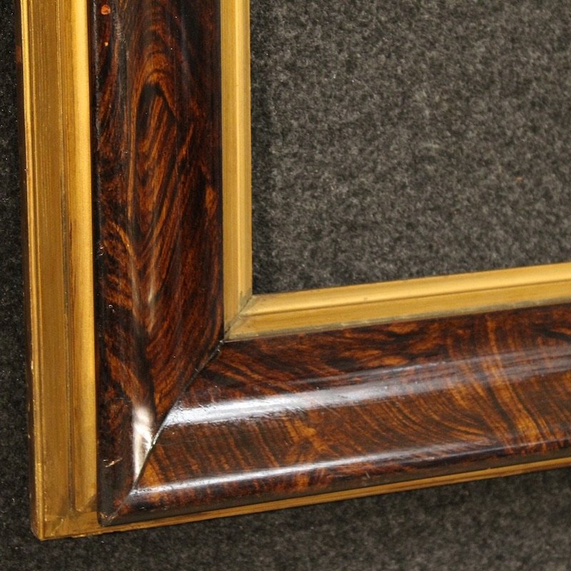 20th Century Lacquered And Gilded Wooden Frame-photo-4