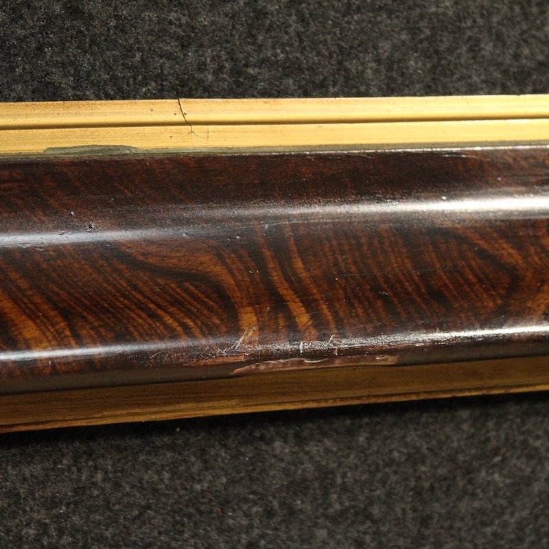20th Century Lacquered And Gilded Wooden Frame-photo-4