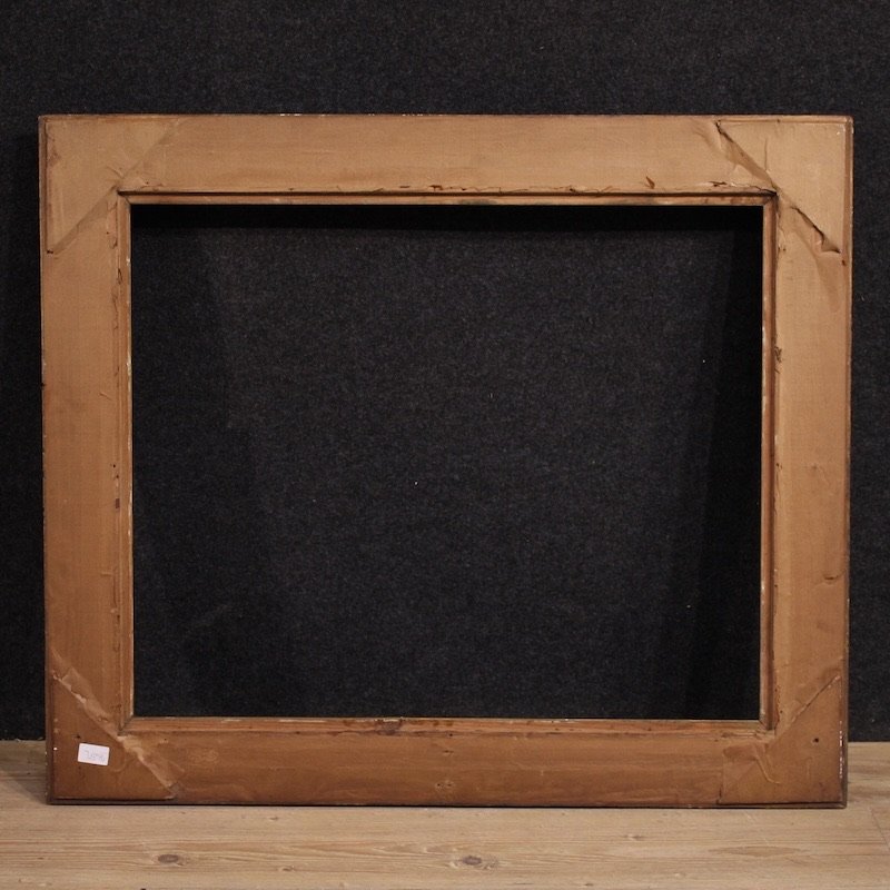 20th Century Lacquered And Gilded Wooden Frame-photo-5