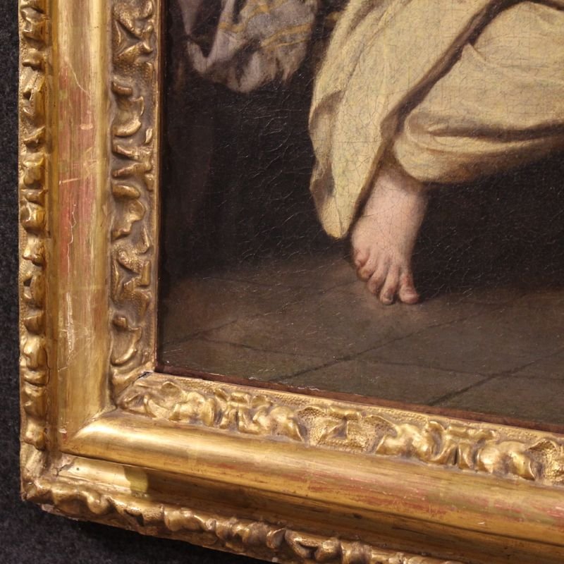  A Large 17th-century French Painting, Joseph And Potiphar's Wife -photo-4