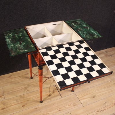 Elegant 20th Century Neoclassical Style Game Table-photo-5