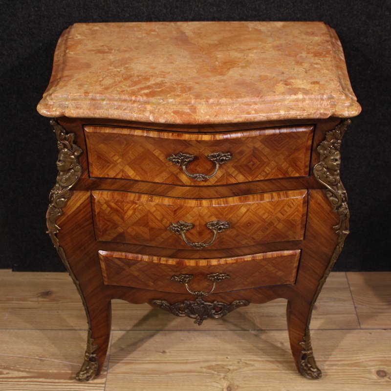 Paire de tables de chevet de style Louis XV, France, 20ème siècle-photo-4