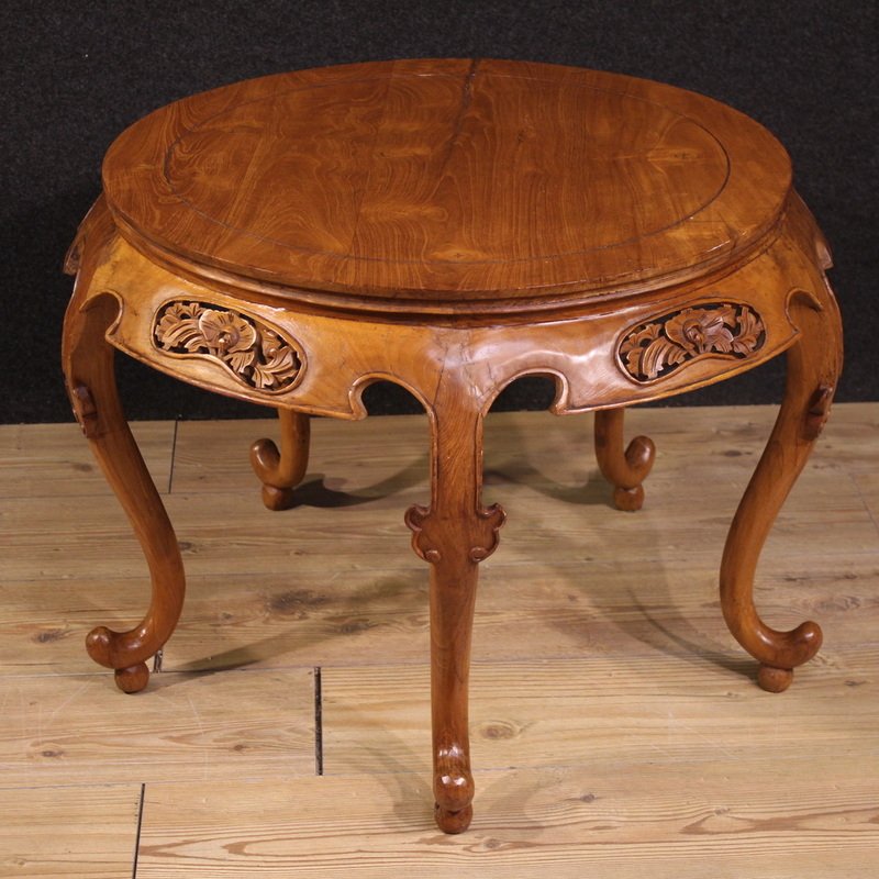 Table basse chinoise du milieu du 20ème siècle-photo-2