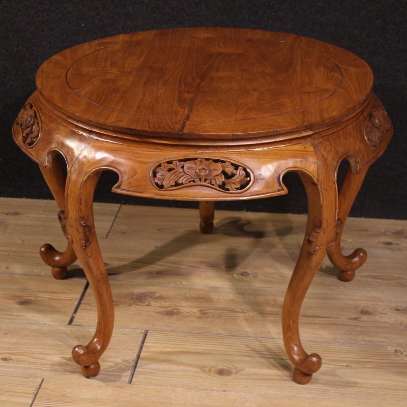 Table basse chinoise du milieu du 20ème siècle-photo-2