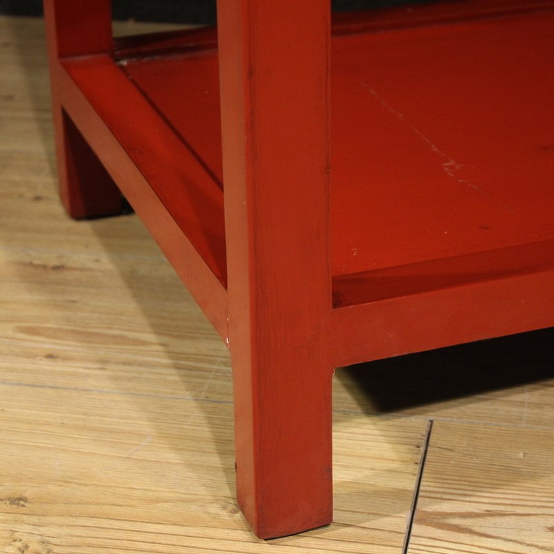Armoire chinoise laquée de la seconde moitié du 20ème siècle-photo-7