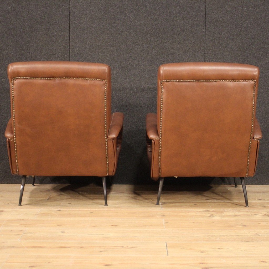 Beautiful Pair Of Armchairs From The 70s-photo-4