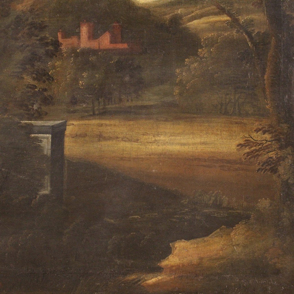 Ancient Landscape With Ruins From The 18th Century-photo-4