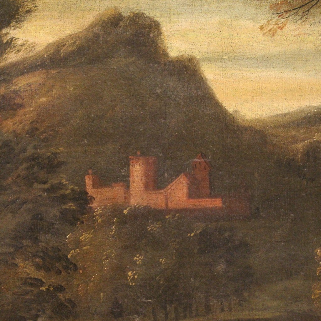 Ancient Landscape With Ruins From The 18th Century-photo-6