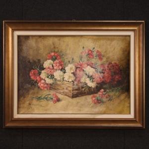 Great Signed Still Life Painting From The 1960s
