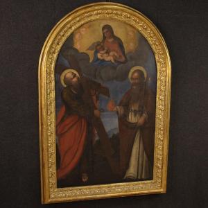 Great 18th Century Altarpiece With Contemporary Frame