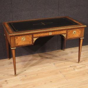 Elegant Napoleon III Writing Desk In Louis XVI Style