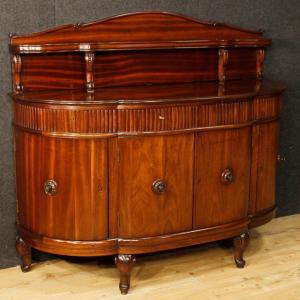 French Sideboard In Mahogany Wood From The 20th Century