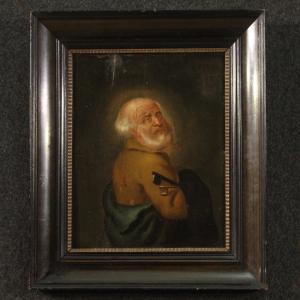 18th Century Flemish Painting, Saint Peter