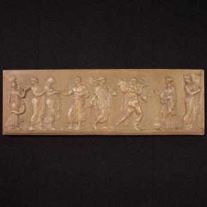 Great Plaster Bas-relief From The 20th Century