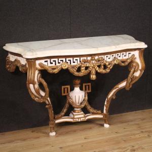 French Console In Louis XV Style From The 20th Century