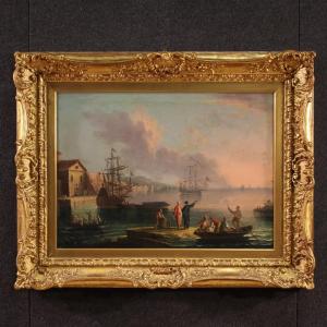 Great Italian Seascape Of The 18th Century