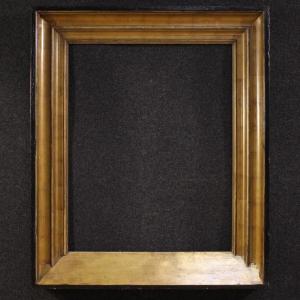 20th Century Dutch Lacquered And Gilded Frame