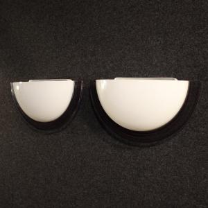 Pair Of 70s Wall Lamps
