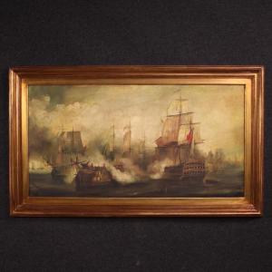 Peinture française marine du 20ème siècle, La Bataille de Trafalgar