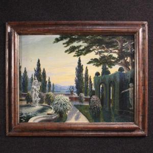 Italian Landscape Painting From The First Half Of The 20th Century