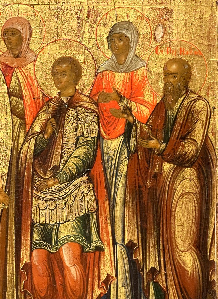 Large Icon Of The Life Of Christ, Moscow Circa 1820 / Jesus / Resurrection / Crucifixion-photo-6