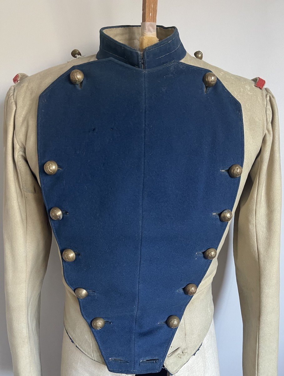 Rare Lancer's Suit Of The Imperial Guard Second Empire Napoleon / Cavalry Kurtka Jacket -photo-1